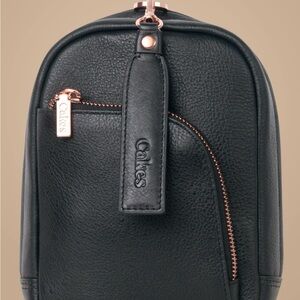 Cakes Black Crossbody Bag